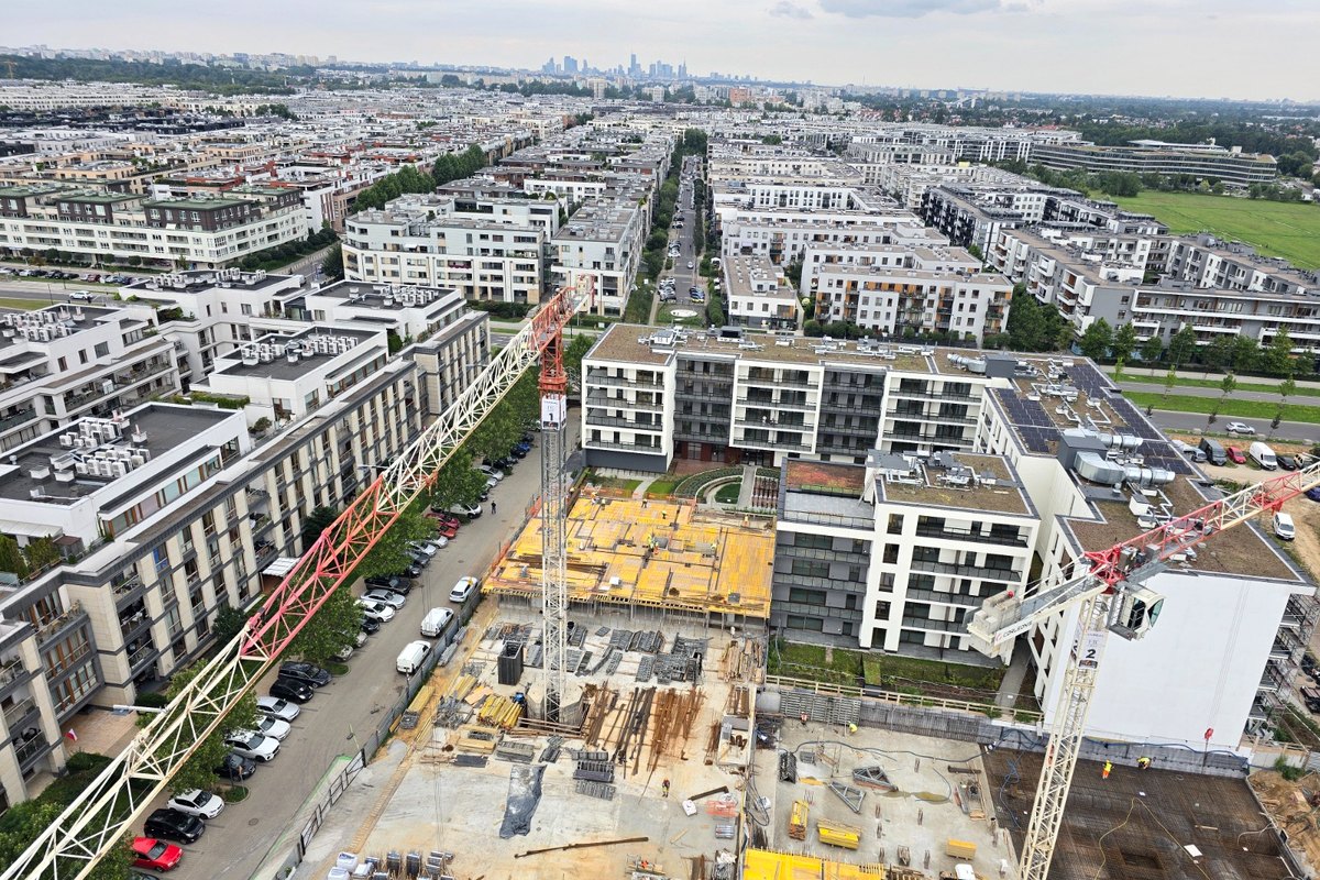 Osiedle z lotu ptaka — AGK Construction